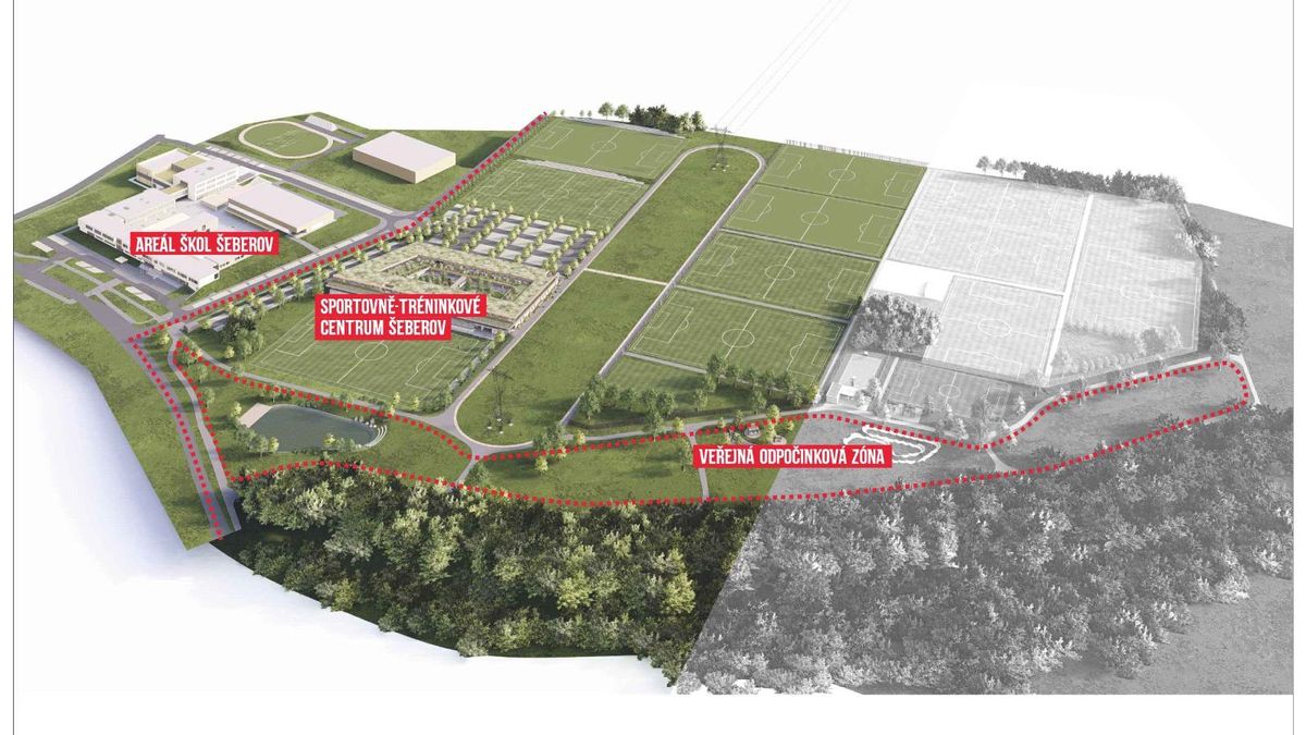 Slavia představuje projekt svého sportovního centra